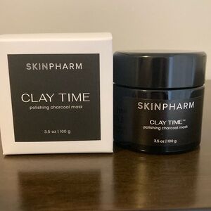 Skin Pharm Clay Time Polishing Charcoal Mask